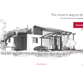 Worked with SketchUp
